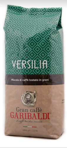 Cafe En Granos Tostado Italiano Garibaldi Versilia X 1 Kg