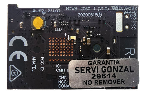 Boton Con Sensor Y Wifi Para Samsung Un50cu7000f