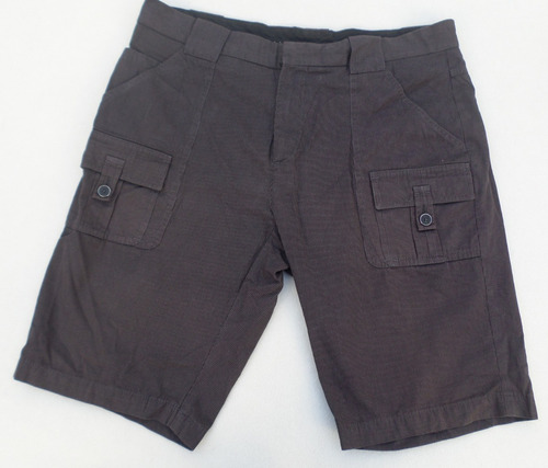 Pantalon Bermuda Zara Man Talle 36 De Algodon
