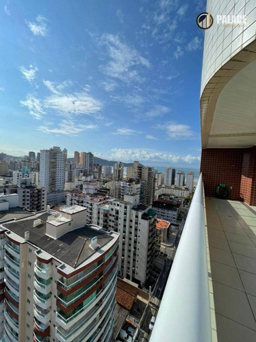 Imagem 7 de 30 de Cobertura Com 4 Dormitórios À Venda, 354 M² Por R$ 2.500.000 - Vila Guilhermina - Praia Grande/sp - Co0023