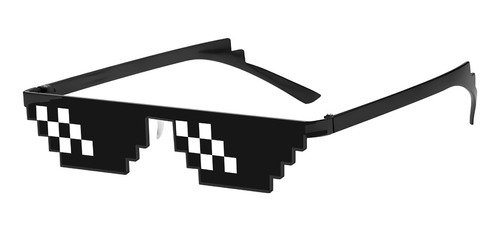 3 Pzs Lentes Thug Life Pixel Meme Gafas Pixeleadas Fiesta