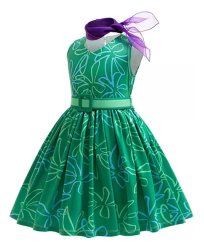 Guanchuan Disfraz Infantil Inside Out Disgust De Talla L