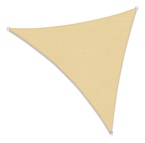 Toldo Malla Sombra Vela Triangulo 3.6x3.6 Mt Jardin Adeleste