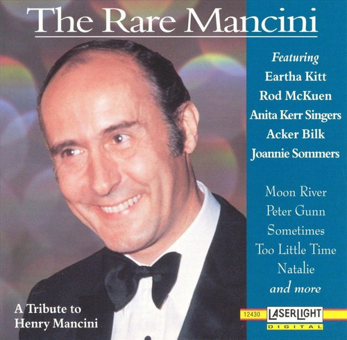 Henry Mancini The Rare Mancini Eartha Kitt Jazz Cd Pvl 