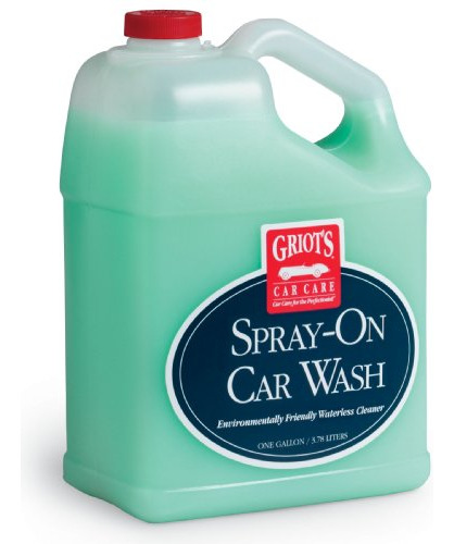 Griot's Garage 11066 Spray-on Car Wash Gallon 128 Fl Fol66