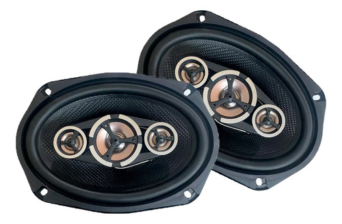 Parlantes Para Auto 6x9 PuLG 800w 3 Vias 6995fct Premium