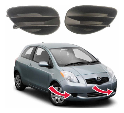 Tapa Ciega De Carello Toyota Yaris Sport 2006 /2009