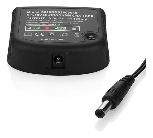 Cargador De 9.6v-18v Para Black And Decker, Black & Decker C