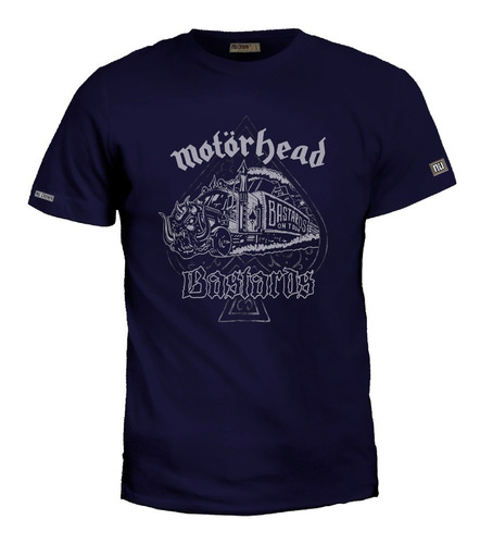 Camiseta Motorhead Bastards Rock Metal Camion Bto