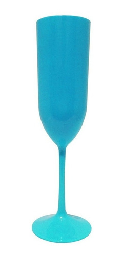 Imagem 10 de 10 de 12 Taça De Champanhe Acrílica Lisa Cristal 180ml Champagne