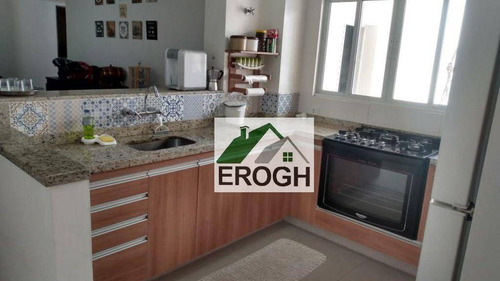 Imagem 5 de 26 de Casa Com 3 Dormitórios E 5 Vagas À Venda, 216 M² Por R$ 780.000 - Vila Scarpelli - Santo André/sp - Ca0109
