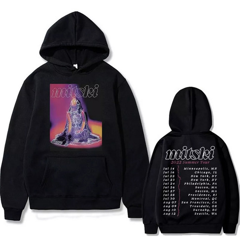 Canuro Mitski Y Estampado De Doble Cara Para H Unisex