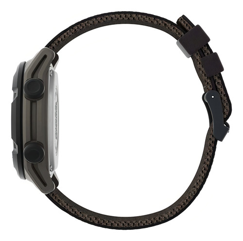 Reloj Timex Tw4b27100 Expedition Mixed Wr50 Watch Center Color de la malla Marrón oscuro Color del bisel Marrón Color del fondo Gris