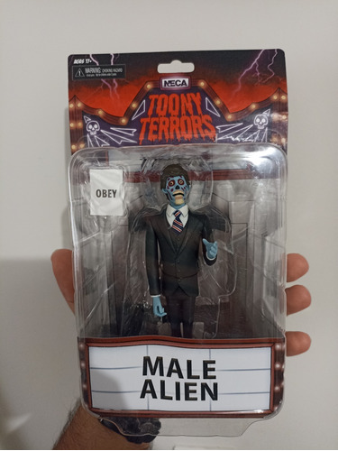 They Live Male Alien Neca Toony Terrors