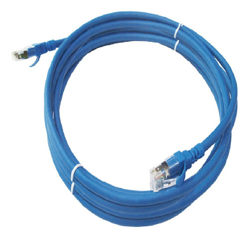 Dixon 6a-cbhc-bl1, Cable Patch Cord U/ftp Cat.6a 1m Azul