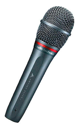 Microfone vocal dinâmico cardióide Audio-technica Ae-4100, cor preta