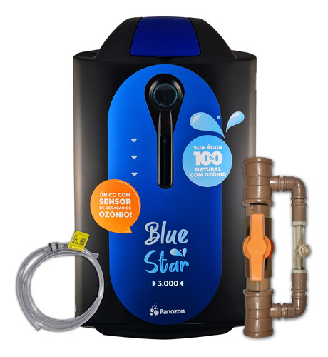 Ozonizador Panozon Blue Star 3000 Piscina Até 100 Mil Litros