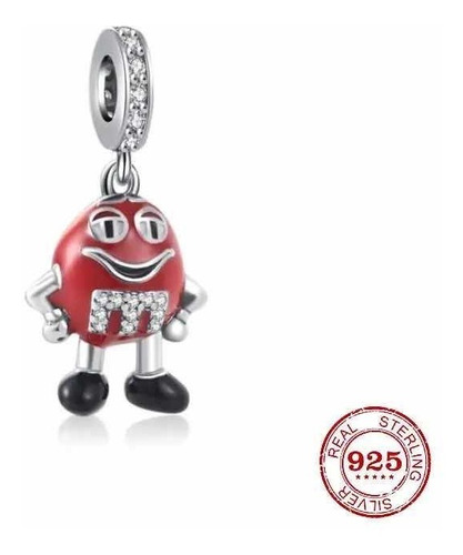 M&ms Charm! 925 Plata, Pandor@