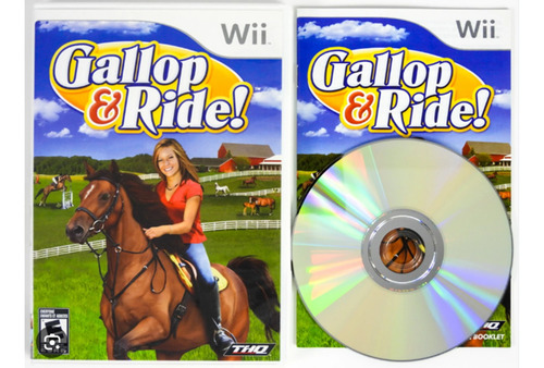 Gallop & Ride Juego Nintendo Wii Original Completo Fisico