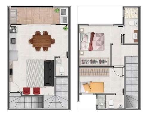 Imagem 6 de 11 de Sobrado Para Venda Por R$450.000,00 Com 76m², 2 Dormitórios, 2 Suites E 1 Vaga - Vila Invernada, São Paulo / Sp - Bdi35653