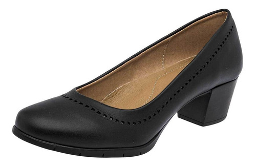 Zapato Casual Vitalia 0815 Para Mujer 22 Al 26 Negro E3