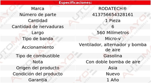1-banda Accesorios Micro-v K20 Suburban 8 Cil 7.4l 85