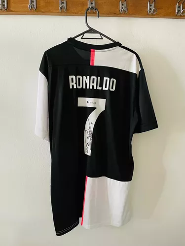 Jersey Cristiano Ronaldo Autógrafo Real Madrid Manchester