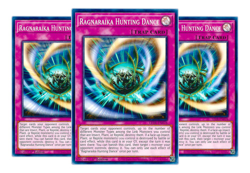 Yugi-oh! Ragnaraika Hunting Dance Lede-en076 Comun