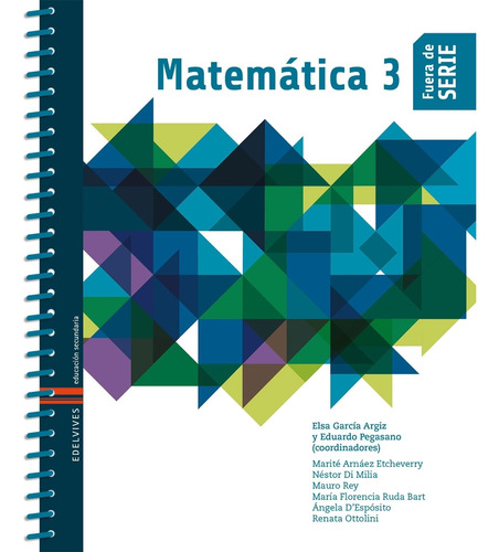 Matematica 3 - Fuera De Serie - Edelvives
