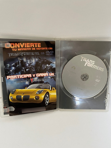 Transformes Película En Dvd 2007 (Usado)