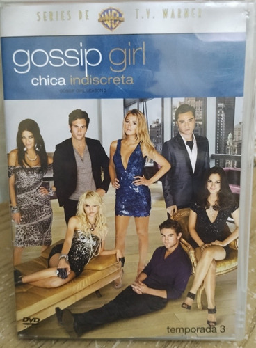 Set De 5 Dvd's: Gossip Girl, Temporada 3 Completa 