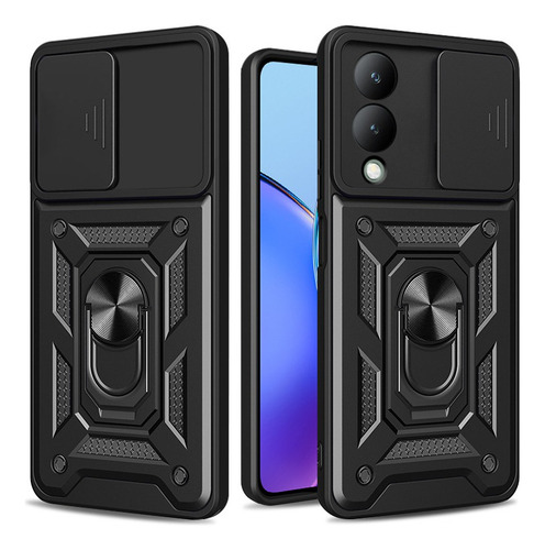 Zt Funda Trasera Rígida Prueba Golpes Para Vivo Y17s Slide