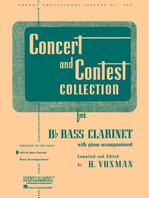 Libro Concert And Contest Collection For Bb Bass Clarinet :