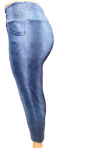Leggins Jeans Termico Ropa Termica Talla Grande Frio Inviern