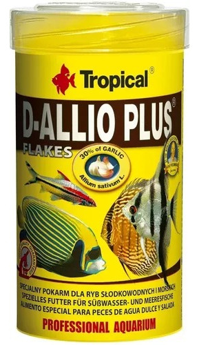 Tropical D-allio Plus Ajo Escama 20gr Alimento Discus 
