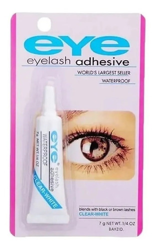 Cola P/cílios Eye Adhesive A Prova D´água - Escolha A Cor