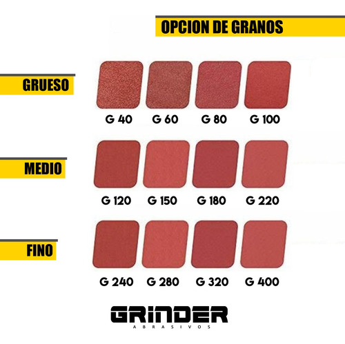 Lija Velcro 180mm 10 Unid Redonda Roto Orbital Discos Abrojo