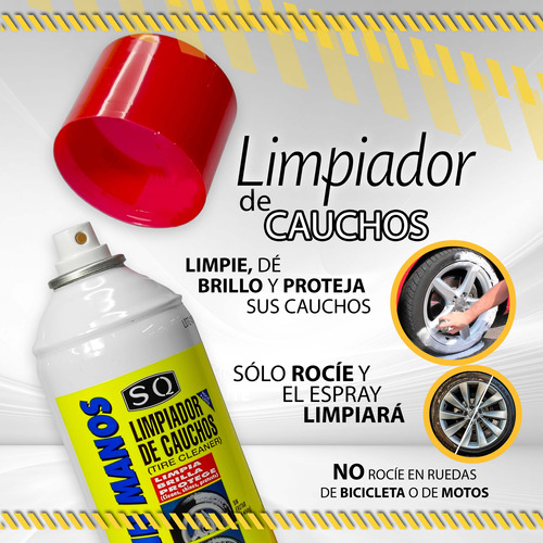 Limpiador De Cauchos Sq 440cc / 0000003379