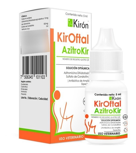 Kiroftal Azitrokir Solución Oftálmica 5ml Kiron