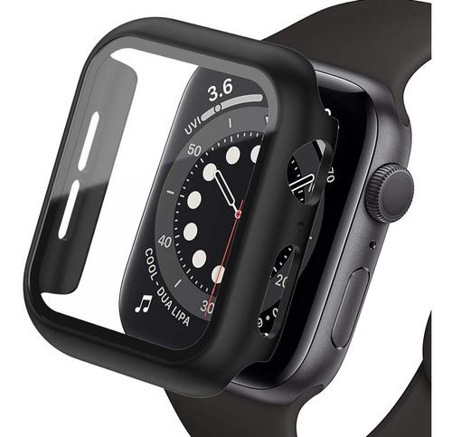 Vidrio Y Funda Para Apple Watch Series 8 7 6 5 3 Se 2 1