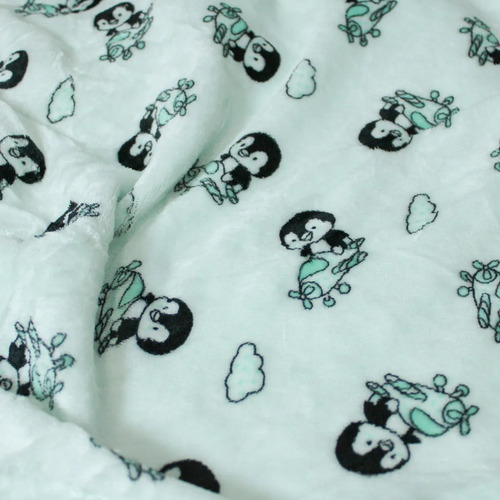 Cobija Para Bebe Calientita Frazada Suave Cobertor Infantil Felpa Agua