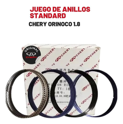 Anillos Orinoco Std Chery Original