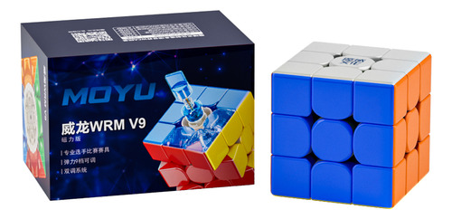 Cubo Magnético Moyu Weilong Warm V9 Speed Cube 3x3x3, Nuevo