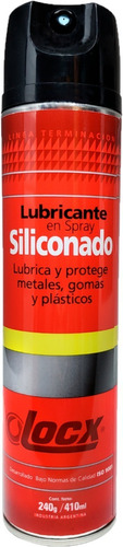 Lubricante Spray Siliconado Locx 91058