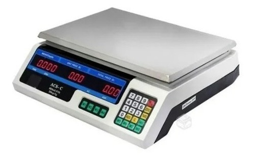 Pesa Digital 40 Kilos Recargable Negocio Electronica