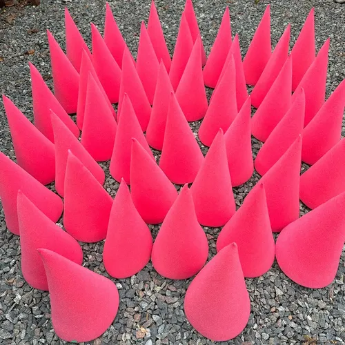Bonete En Goma Espuma Gnomos / Duendes Fiestas Eventos