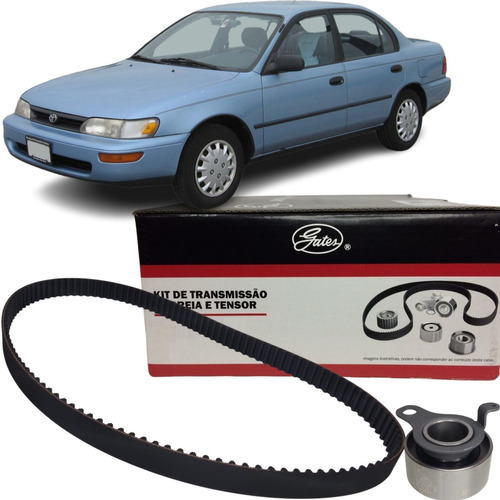 Kit Correia Dentada Tensor Corolla 1.8 16v 1992 A 2001