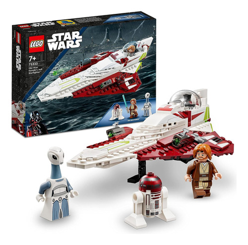 Lego Star Wars Caza Estelar De Obi Wan Kenobi- 282 Piezas