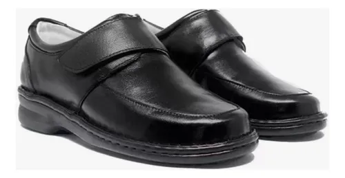 Zapato Femenino Ortopédico Confort Anti Stress Diabetico Negro 35.5