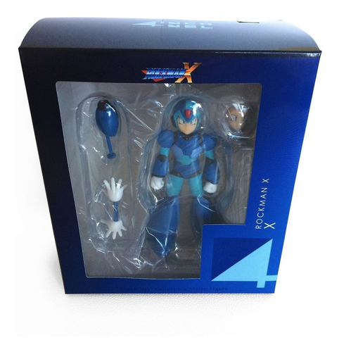 Megaman X - Figura Articulada - 4 Inch Nel - Sentinel
